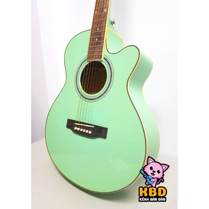 Đàn Guitar Acoustic cao cấp Fenix có ty chỉnh cần- Tặng kèm phụ kiện