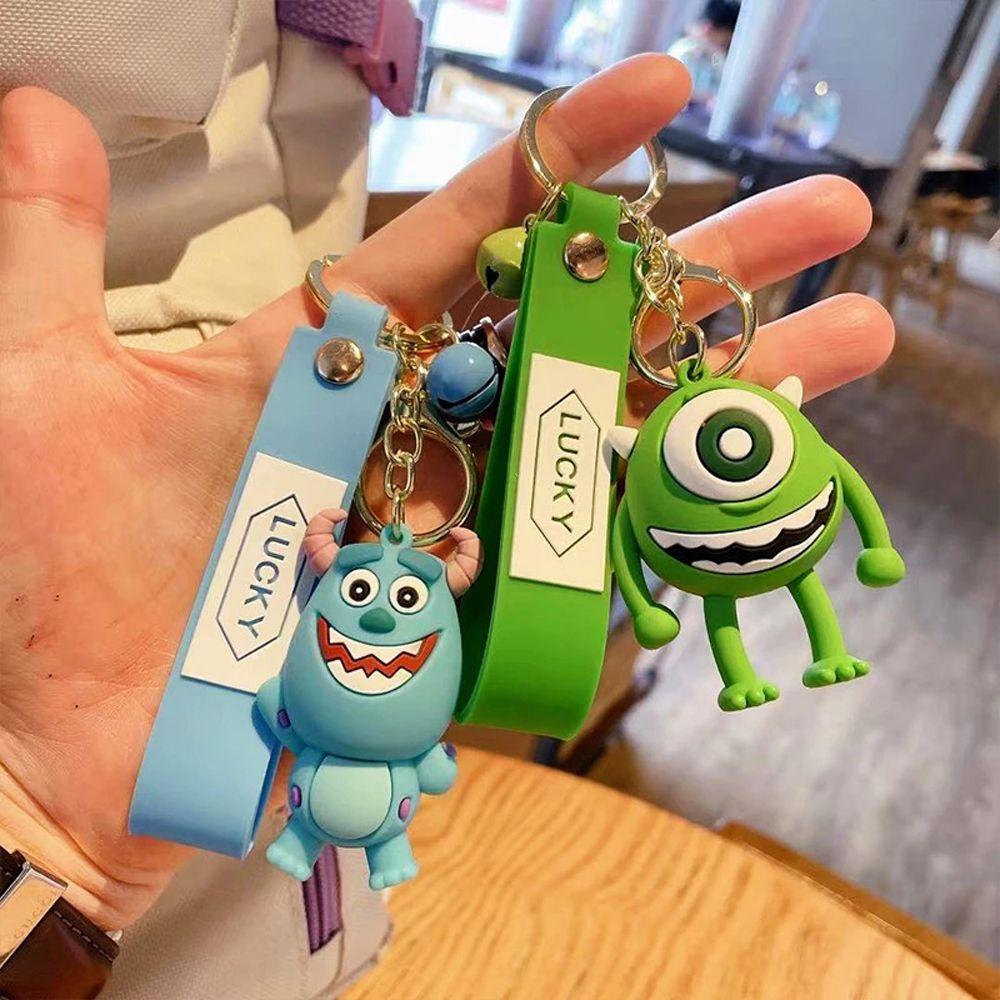 Móc Khóa Xe Hơi Hình Búp Bê Mike Wazowski Buzz Lightyear