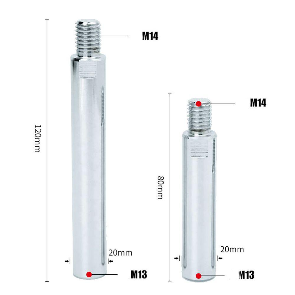 LONTIME Thanh Nối Dài Cho Máy Mài Góc Xe Hơi M14 Bằng Thép Không Gỉ