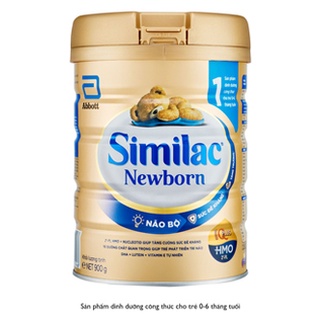 Sữa bột Similac HMO lon thiếc mẫu mới số 1 900g
