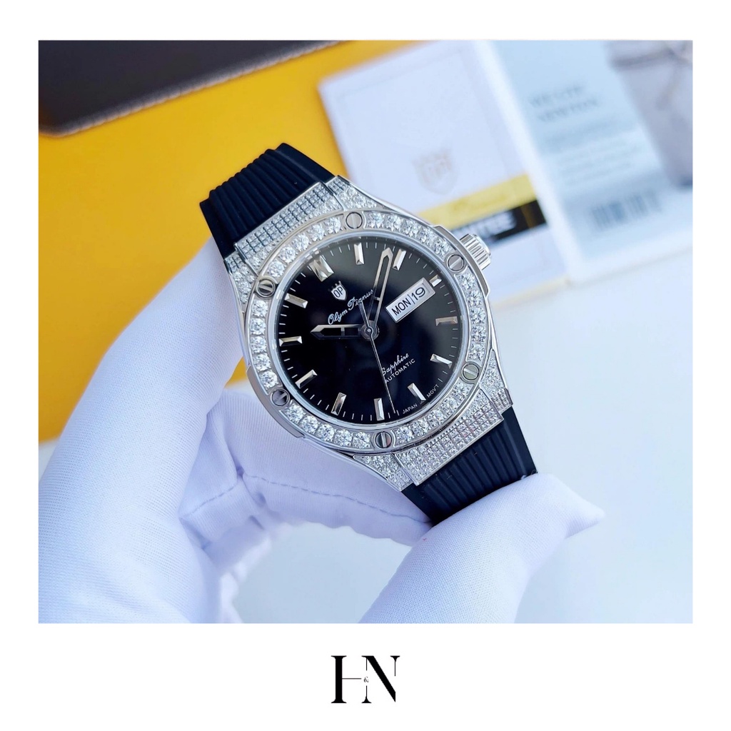 ĐỒNG HỒ NAM OLYM PIANUS WATCH FUSION DIAMOND CLASSIC FOR MEN
