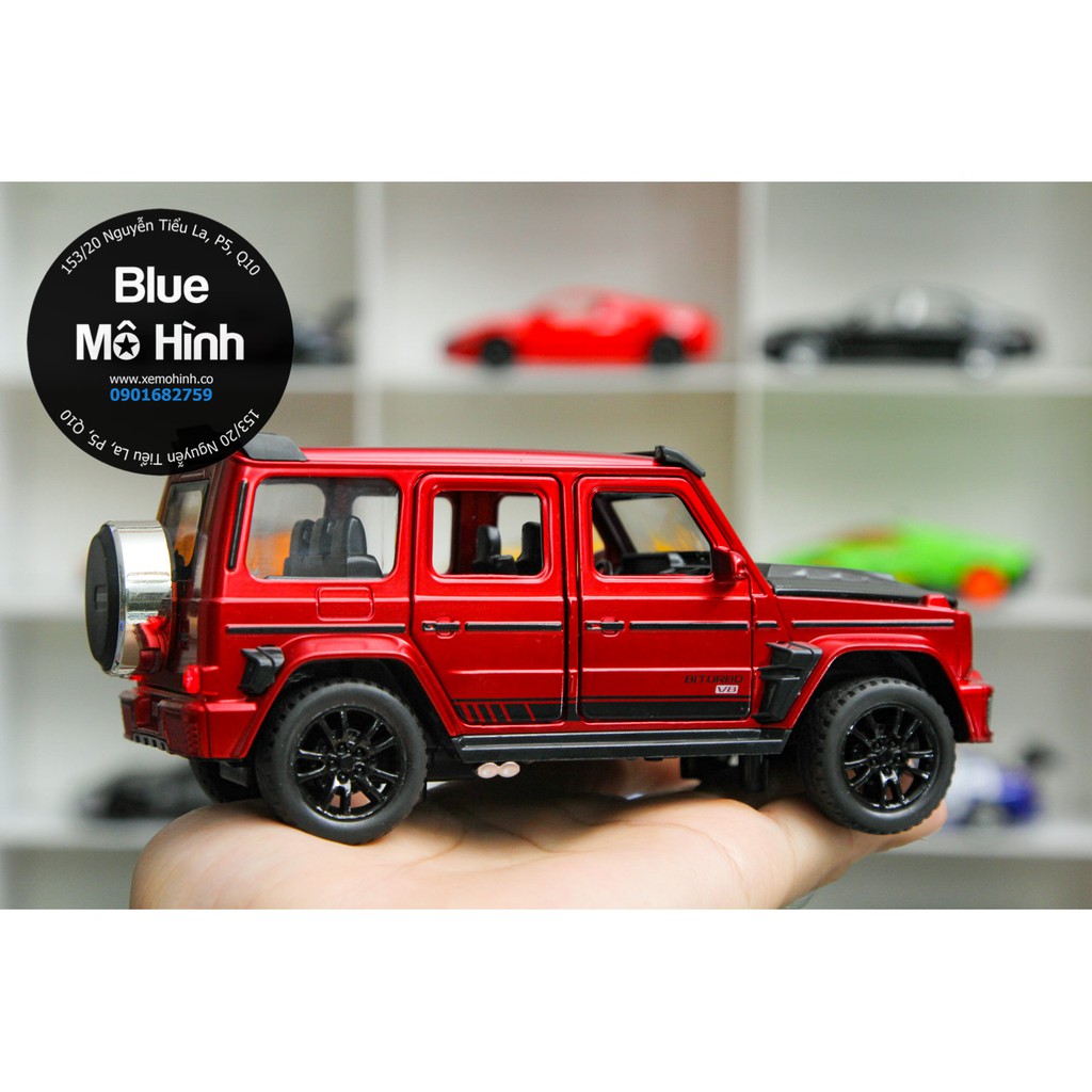 Xe mô hình SUV Mercedes Brabus 700 1:32 Đỏ