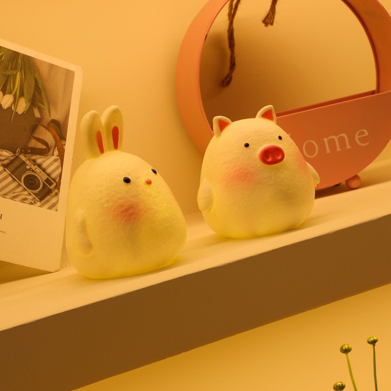 Đèn ngủ LED mini trang trí để bàn nhiều mẫu động vật đáng yêu