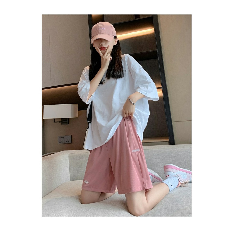Quần short nữ đùi mặc nhà sooc ngố cạp chun thun dây co giãn 229