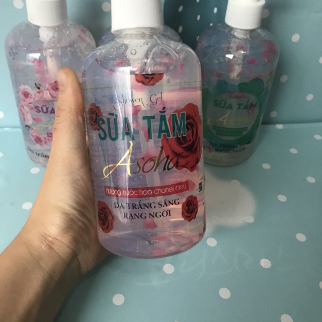 (HÀNG MỚI) Sữa tắm ASOHA cao cấp hương nước hoa-500 ml