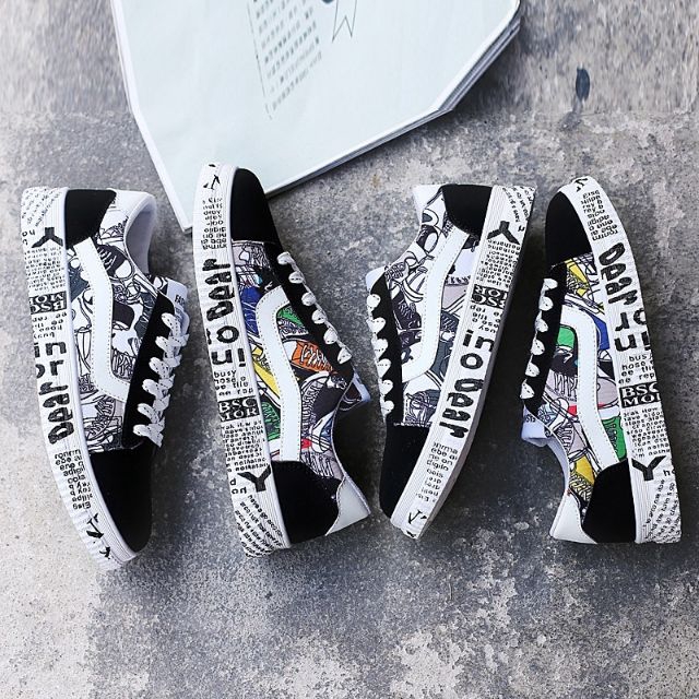 Giày Thể Thao Vans Old Skool Phong Cách Năng Động Trẻ Trung Dành Cho Cả Nam Và Nữ