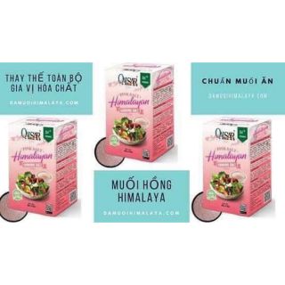 Muối hồng himalaya hộp 500gr