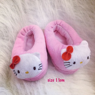 Dép bông Hello Kitty cho bé (1 size 11cm)
