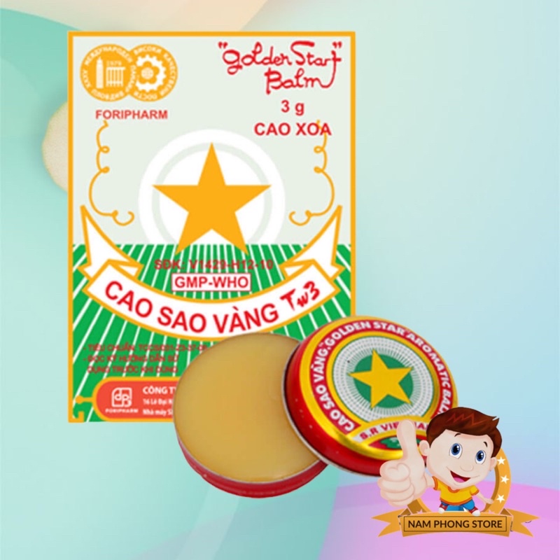CAO SAO VÀNG GOLDEN STAR 3g chính hãng