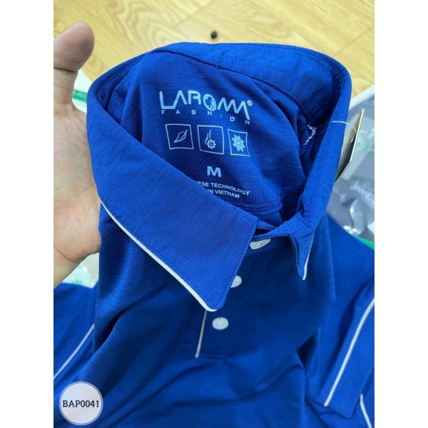 Áo Polo LA RO MA Chuẩn Hãng Cotton Siêu Mềm Mát