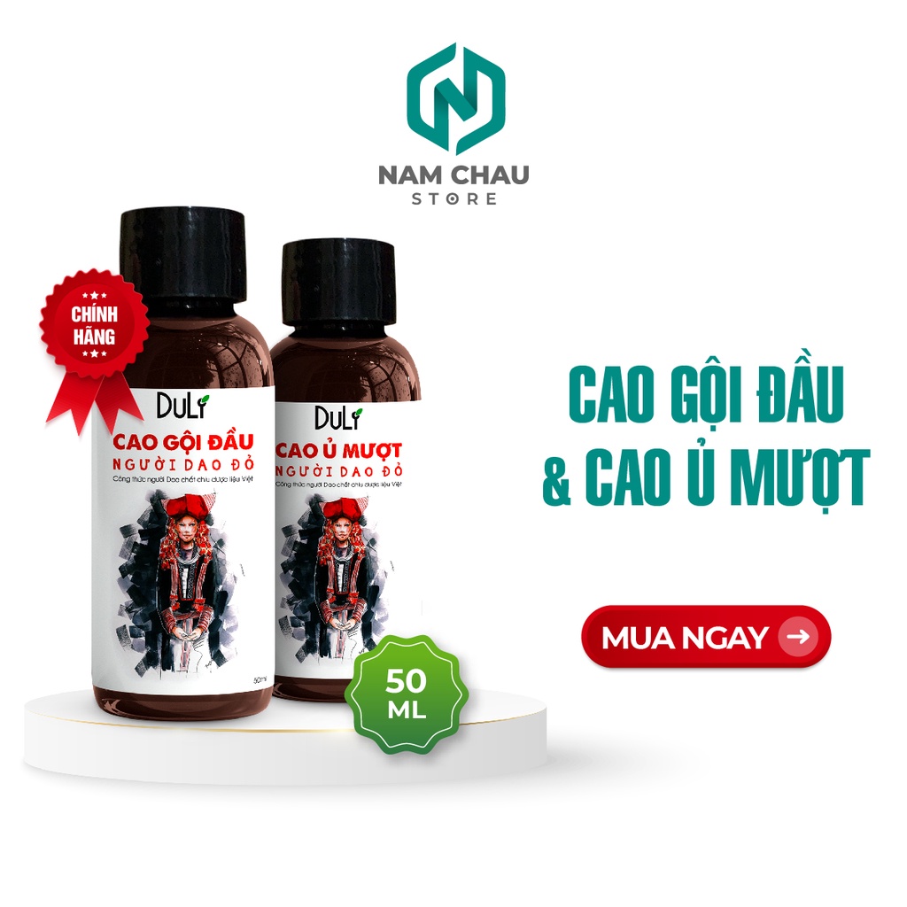 Namchaustore - Cao Ủ Mượt Dược Liệu Người Dao Đỏ Dulivina 50ml