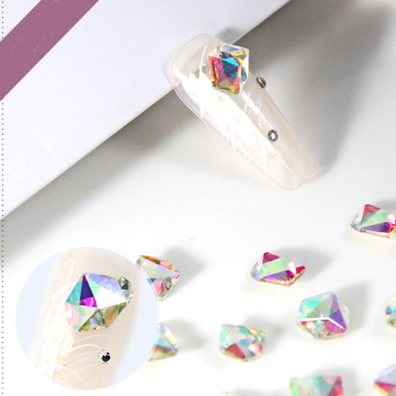 Pepa Đá 3d Lấp Lánh Trang Trí Móng Tay Nghệ Thuật