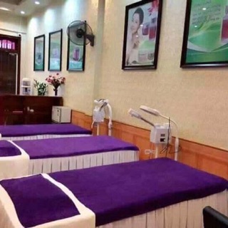 Khăn trải giường spa microfiber kt 90x190cm