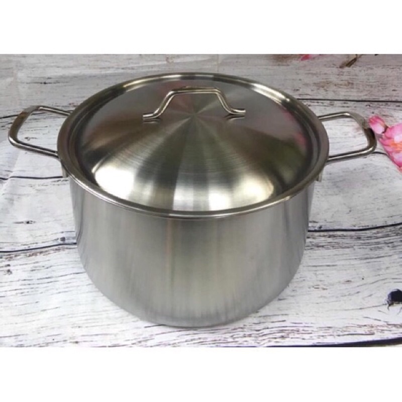 Nồi luộc gà inox Longcook chính hãng đáy từ. Size 28-30-32cm nấu được trên mọi loại bếp