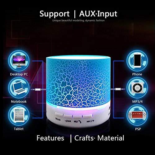 Loa Bluetooth Mini Đèn LED Đổi Màu. hổ trợ usb thẻ nhớ