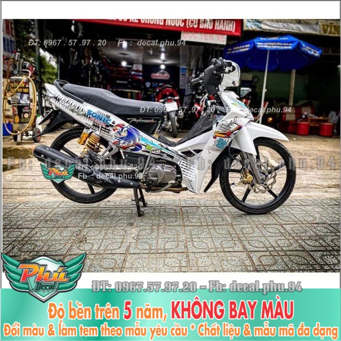 Tem rời Sirius Trắng Jake 2 (X) -1