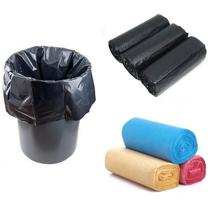 Túi Rác Tự Phân Hủy - Bao Rác Đen Kích Thước Lớn 55*65 cm
