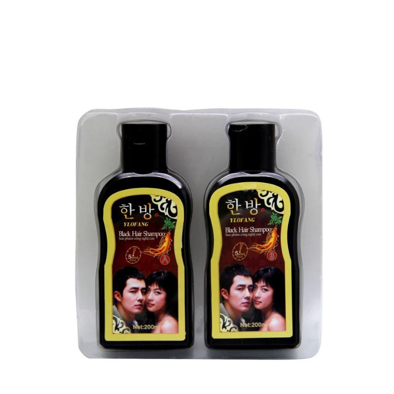 GỘI LÀ ĐEN BLACH HAIR SHAMPOO