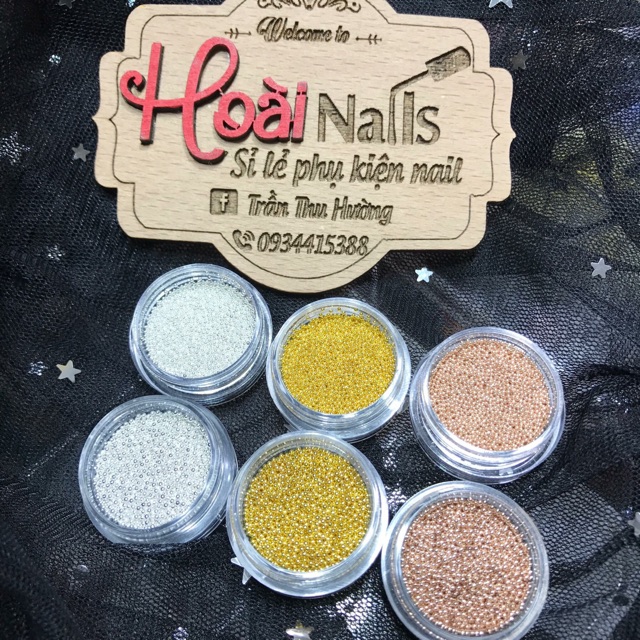 Bi hộp đính móng - Phụ kiện Nail