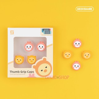 [GeekShare] Núm bọc analog Thỏ & Vịt cho Joy-Con - Nintendo Switch V1, V2, Lite, OLED