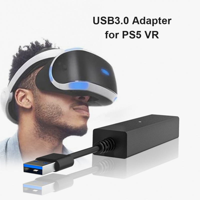 Đầu nối VR Bộ chuyển đổi máy ảnh nhỏ cho máy chơi game PS5 PS4 Cáp chuyển đổi Nam sang Nữ Cáp USB3.0 PSVR sang Bộ chuyển đổi cáp PS5