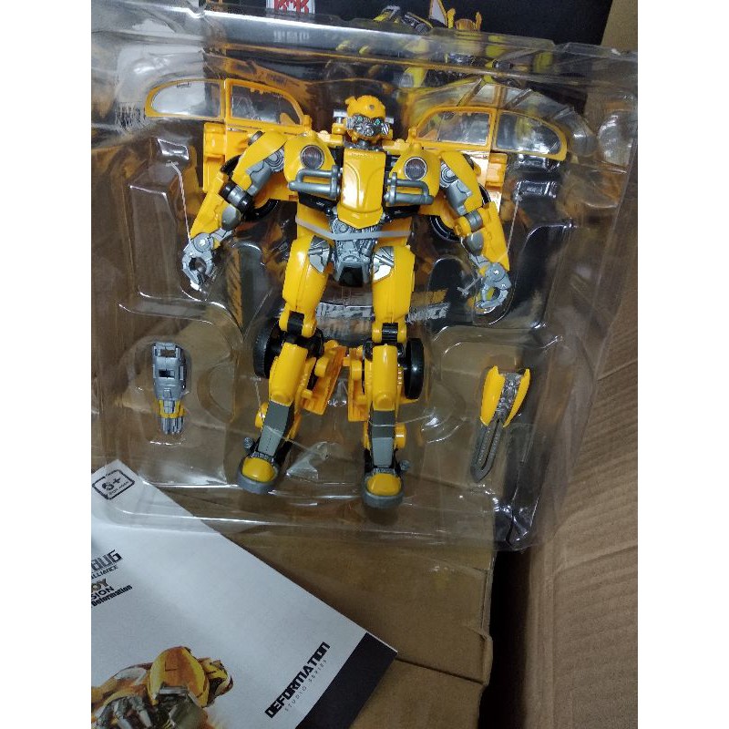 Mô hình bumblebee 6001-3 Transformers Bee AOYI MECH BMB Black Mamba H6001-3 đồ chơi lắp ghép người máy rô bốt (ROBOT)