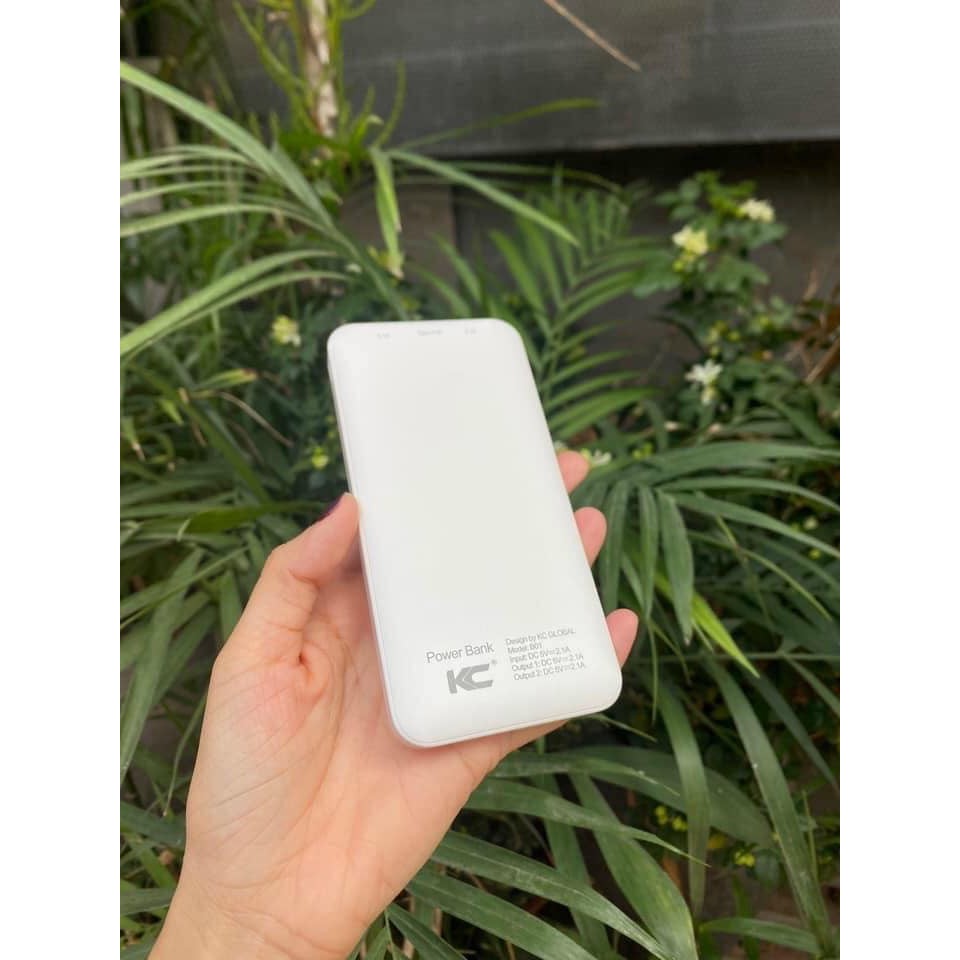 SẠC DỰ PHÒNG 20.000mah CHÍNH HÃNG KC B03 Freeship Extra SDP 20.000mah - Bảo hành 12 tháng