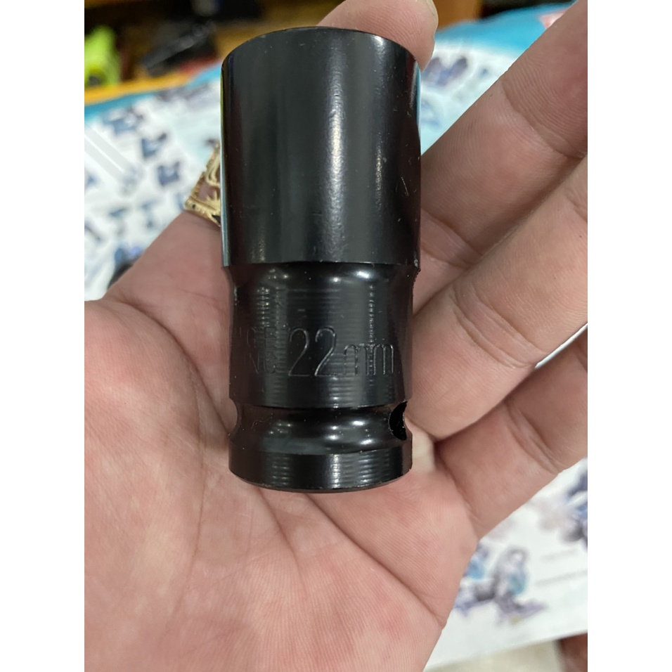 Đầu Khẩu 1/2 22mm Vặn Bulong. BN.