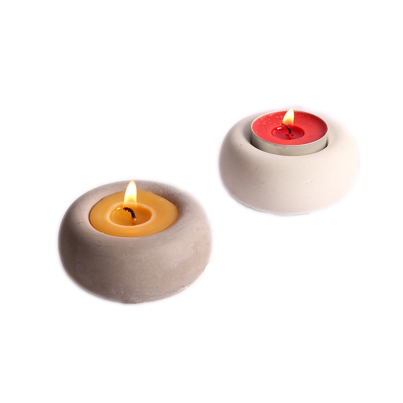 Khuôn silicone Làm Đế Nến Hình Bầu Dục Sáng Tạo