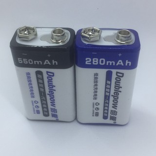 Pin sạc 9v Double pow dung lượng cao sử dụng bền bỉ