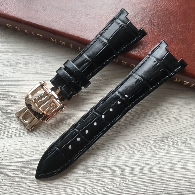 Dây Da Đeo Đồng Hồ Patek Philippe 5712G 5711 notch 13 25mm