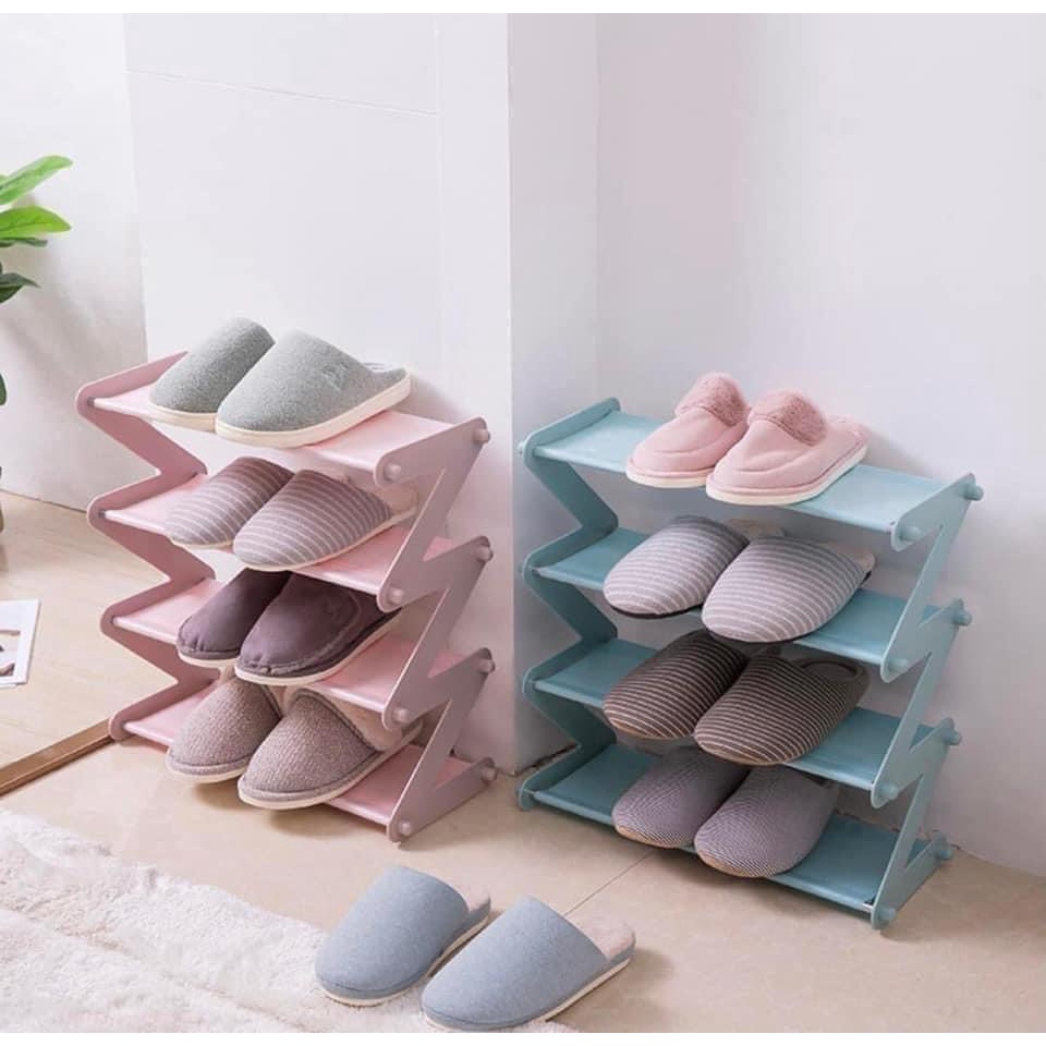 Kệ giày dép chữ Z 4 tầng