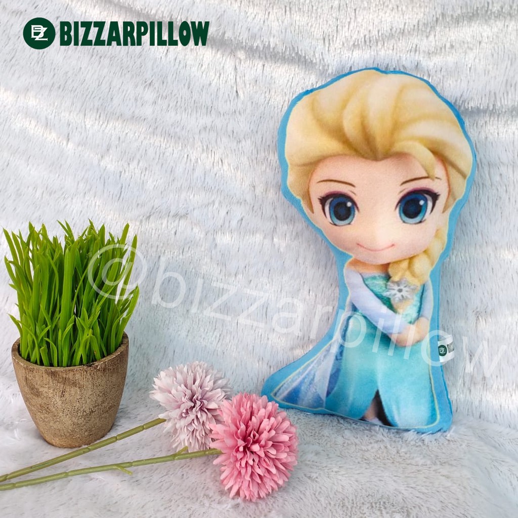Gối ôm hình nhân vật Elsa Anna xinh xắn
