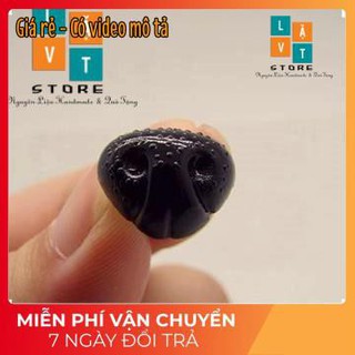 [FREESHIP TỪ 50K] [Handmade - Len Chọc] Mũi thú - Needle felting - mũi chó, mũi gấu