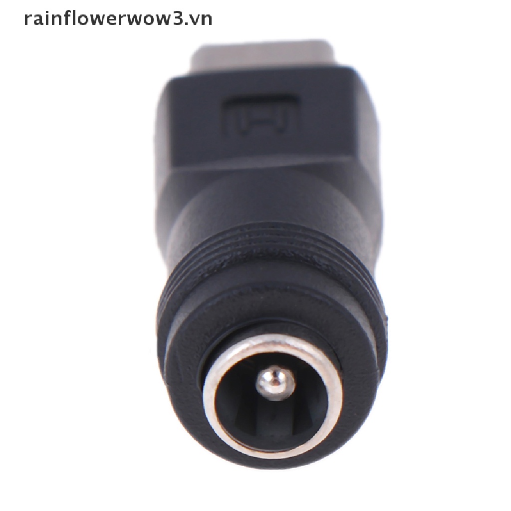1 Giắc Cắm Chuyển Đổi 5.5 * 2.1mm Female Sang Type-C 3.1 Male 90 / 180 Độ DC