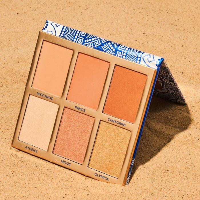 Bảng phấn má BH Cosmetics Glowing in Greece 6 Color Palette