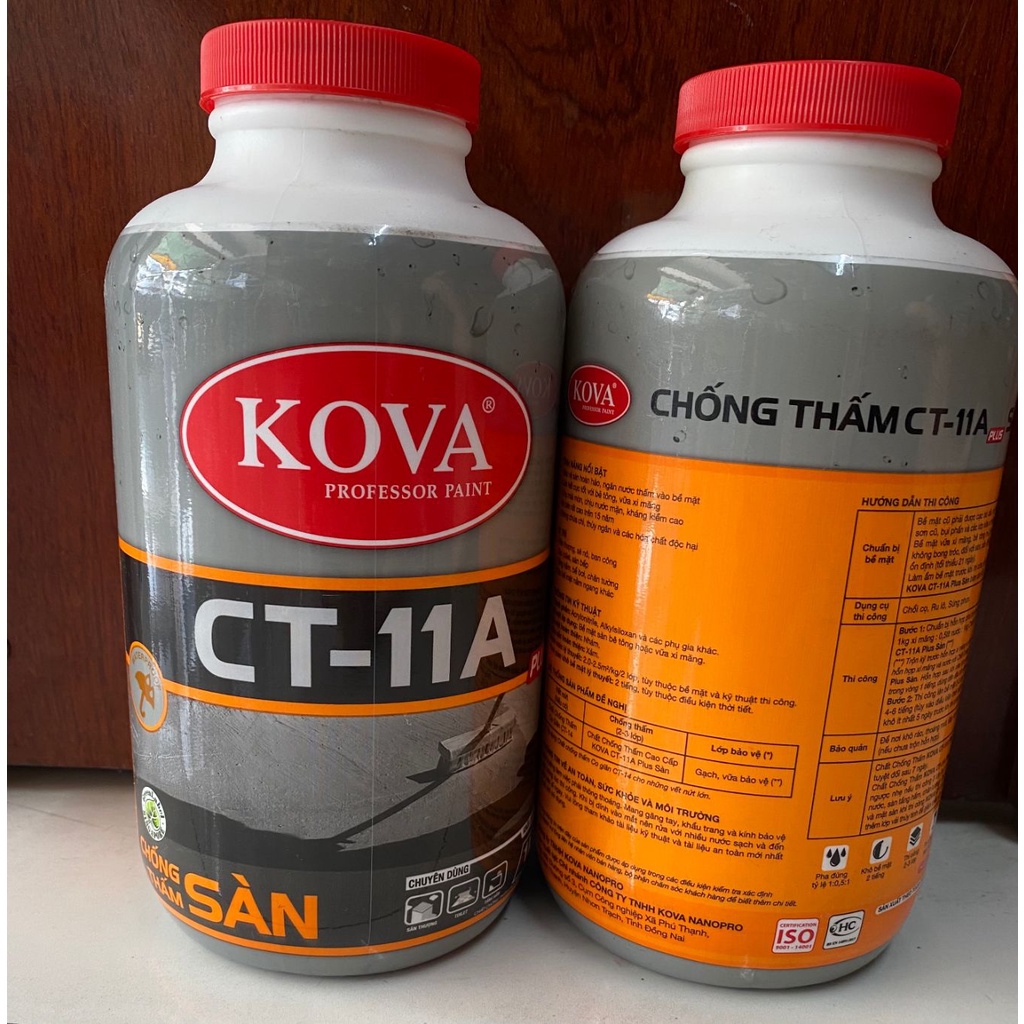 Chống thấm sàn Kova CT-11A loại 1kg