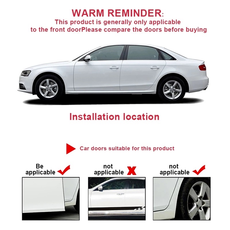 2 Miếng silicon bọc góc cửa xe hơi 90 độ chống trầy xước bảo vệ an toàn chất lượng cao