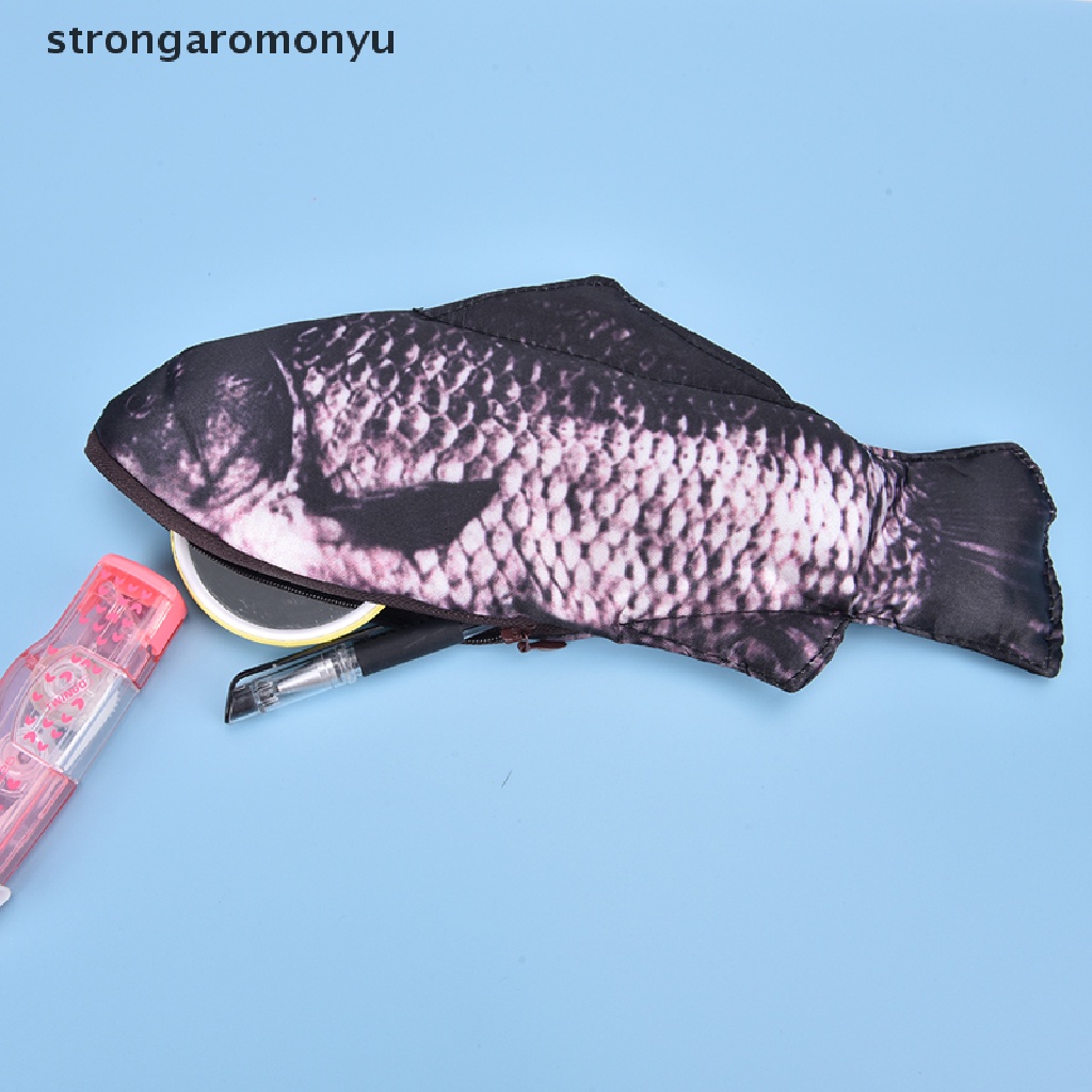 1 Hộp Đựng Bút Hình Cá Vui Nhộn