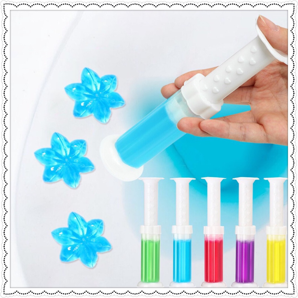 Gel bông hoa khử mùi bồn câu chậu rửa mặt hiệu quả