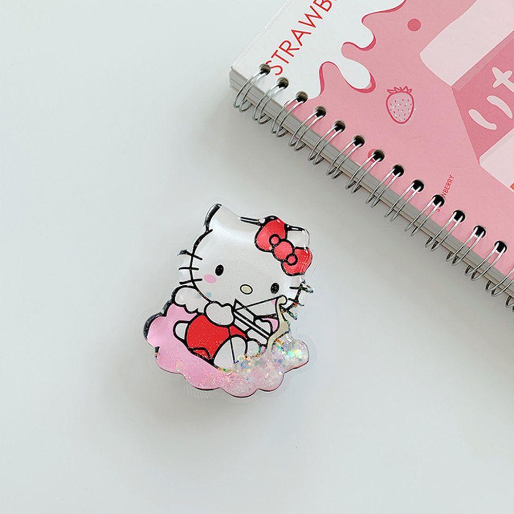 Giá Đỡ Điện Thoại Di Động Hình Mèo Kuromi Kitty Dễ Thương