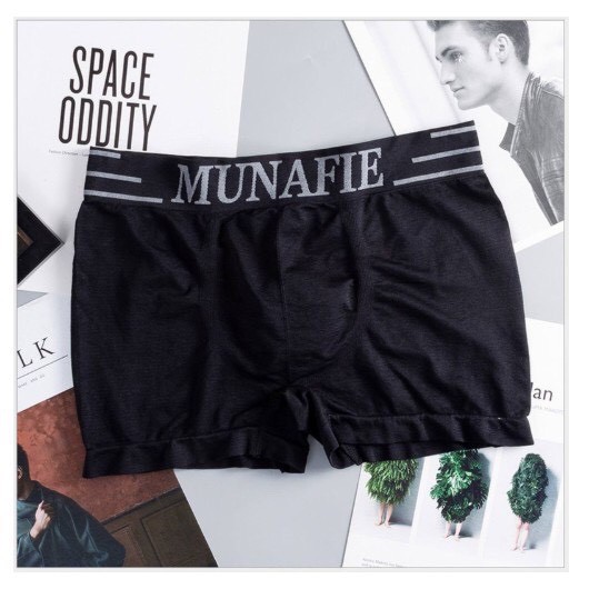 COMBO 5 QUẦN SỊP CHÉO NAM MUNAFIE XUẤT NHẬT CO GIÃN 4 CHIỀU CAO CẤP - BOXER FREESIZE