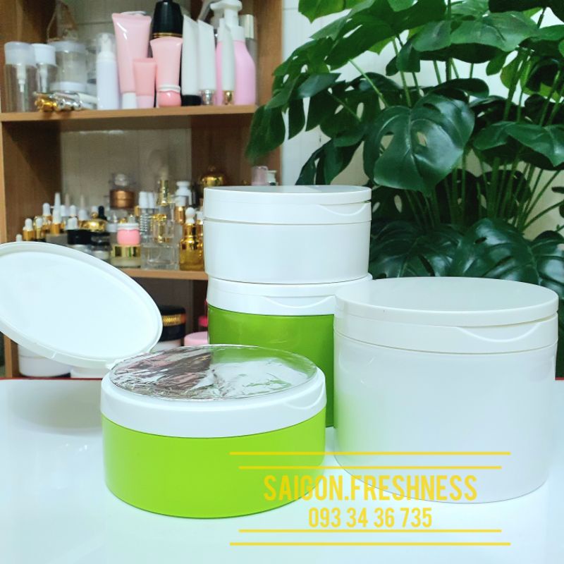 Lọ chiết mỹ phẩm body 250g và 500g - Hũ chiết mỹ phẩm du lịch