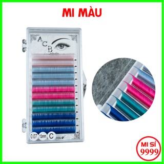 Mi màu acb, mi khay nhiều màu
