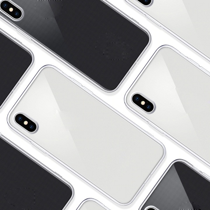 Ốp lưng dẻo trong suốt dành cho iPhone X / Xs / XR / Xs Max hiệu Ultra Thin mỏng 0.6mm, chống trầy xước
