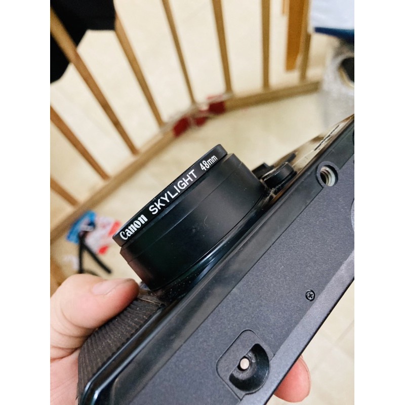Filter Zin Canon phi 48mm, dùng lens canon ltm 50f1.4 l39, m39, hàng user nhật