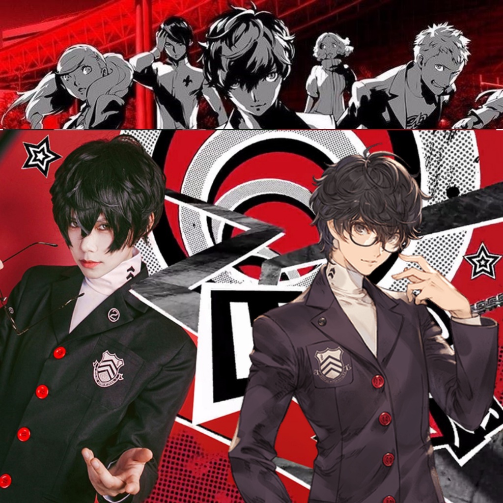 Trang phục đồ cosplay Akira Kurusu Ren Amamiya Joker Protagonist Persona 5