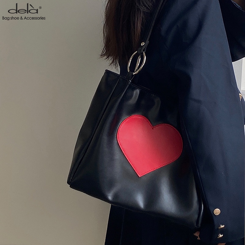 Dela Túi Xách Tote Đeo Vai Sức Chứa Lớn 2022 Thời Trang Dành Cho Nữ