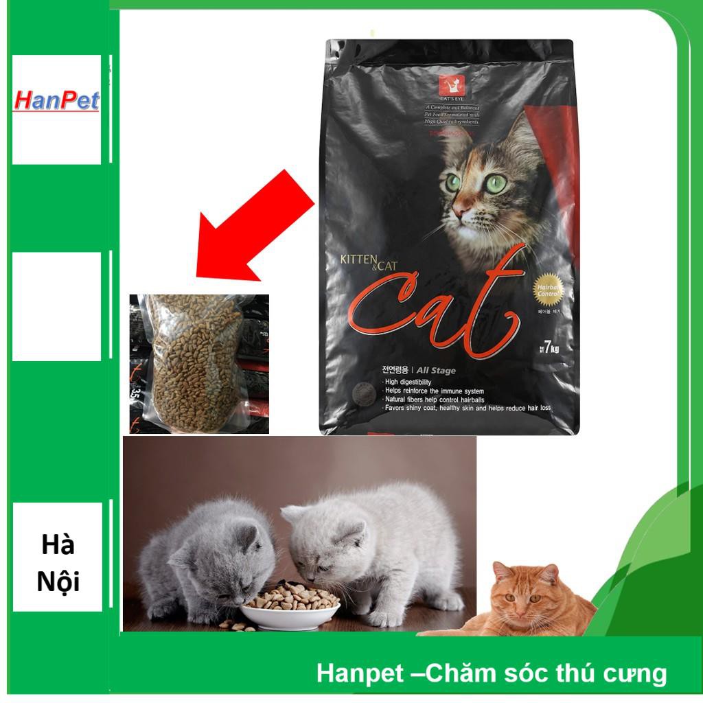 (Mẫu thử 1kg) Cat's Eye / Catsrang (2 loại) - Thức ăn mèo Hàn Quốc- Thức ăn viên cho mèo mọi lứa tuổi