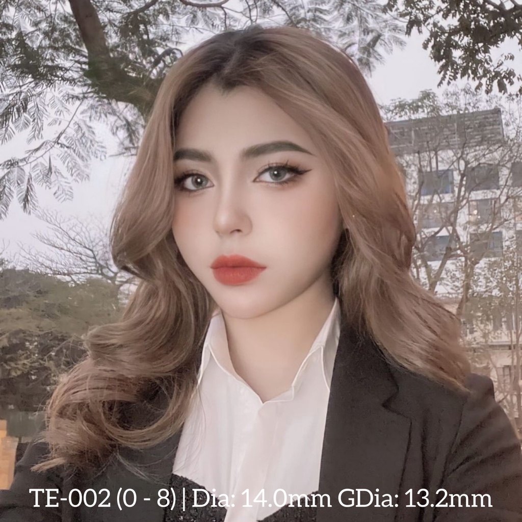 Lens cho Mắt Thở Lavie Gray 0 - 8 độ